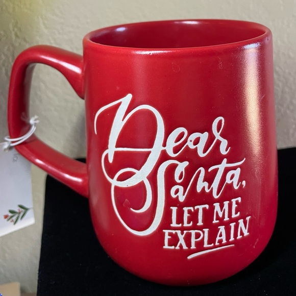 The Mistletoe Co. Red Dear Santa Mug - Picture 3 of 5